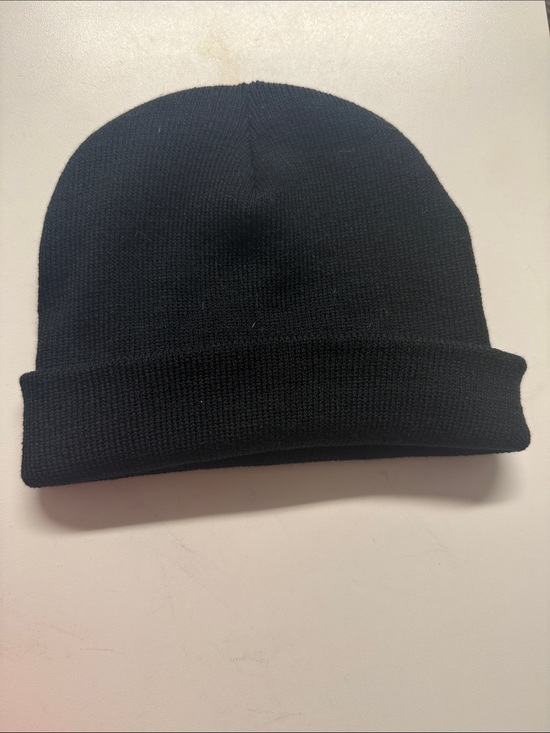 Black Bini Other - Men's Black Knit Beanie Hat - Everyday Warmth